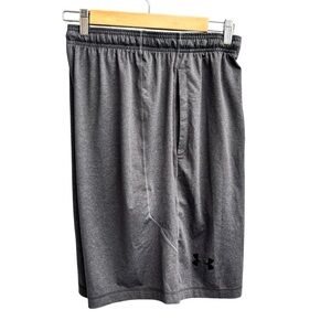 Under Armour Men’s XXL Gray Athletic Shorts HeatGear Loose Fit Gym Training